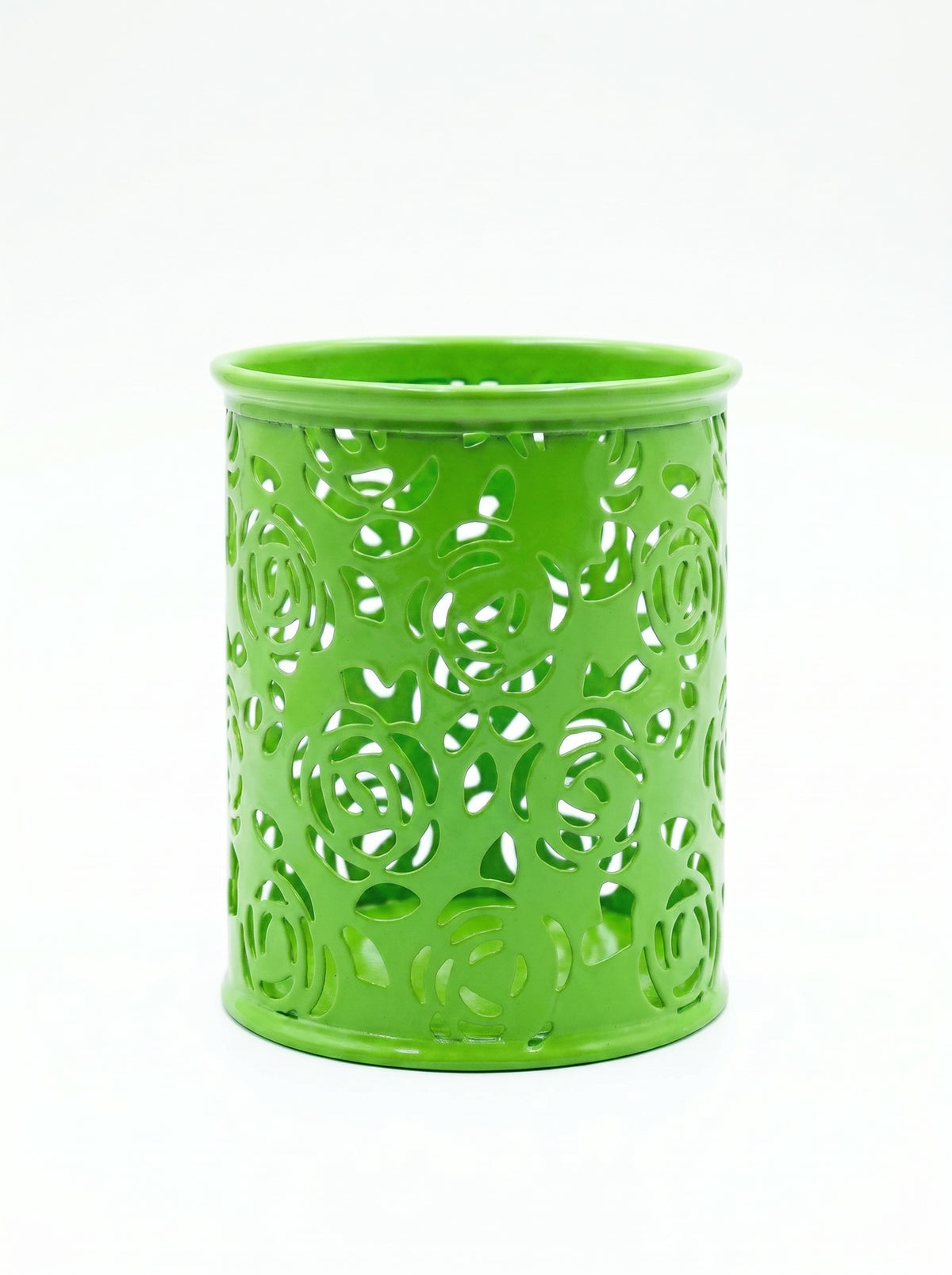 porte stylo en vert