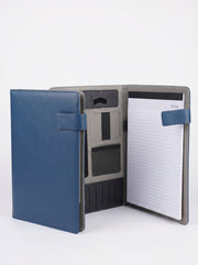 Cartable Portfolio A4 | Porte-Documents Professionnel avec Bloc-Notes