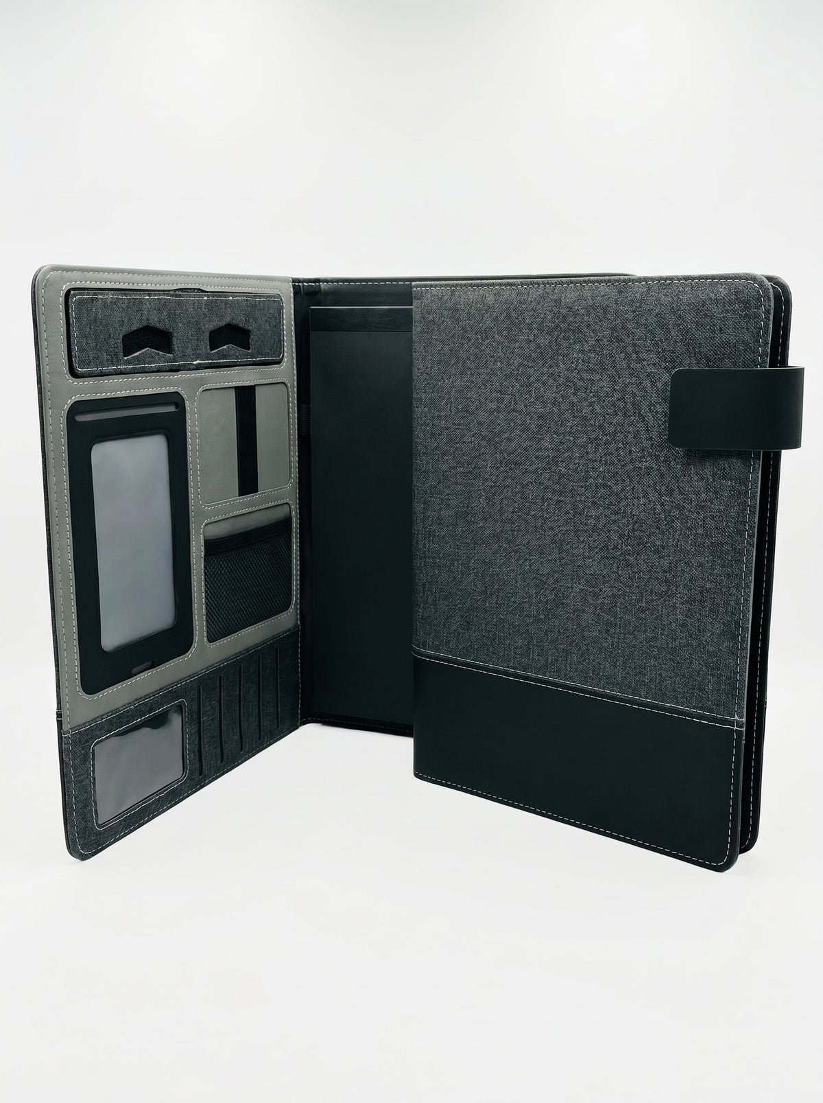 Cartable Portfolio Professionnel avec Bloc-Notes | Porte-Documents A4