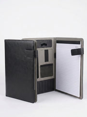Cartable Portfolio A4 | Porte-Documents Professionnel avec Bloc-Notes