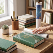 Protège-livre adhésif en Rouleau - Film Transparent pour Livres