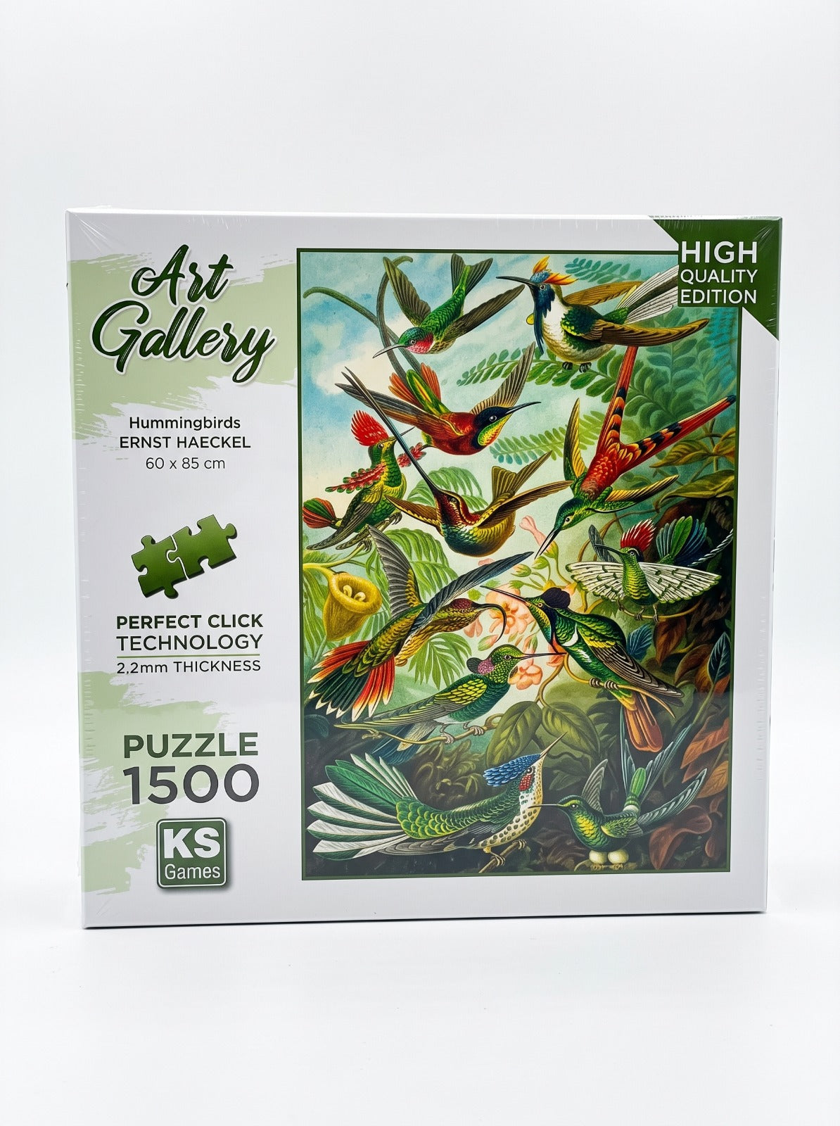 Puzzle 1500 pièces Ernst Haeckel - Colibris "Hummingbirds" | KS Games