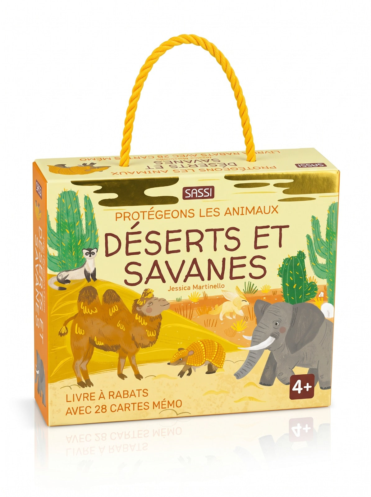 Coffret Sassi Forêts Tropicales : Protégeons les Animaux – Livre + Mémo