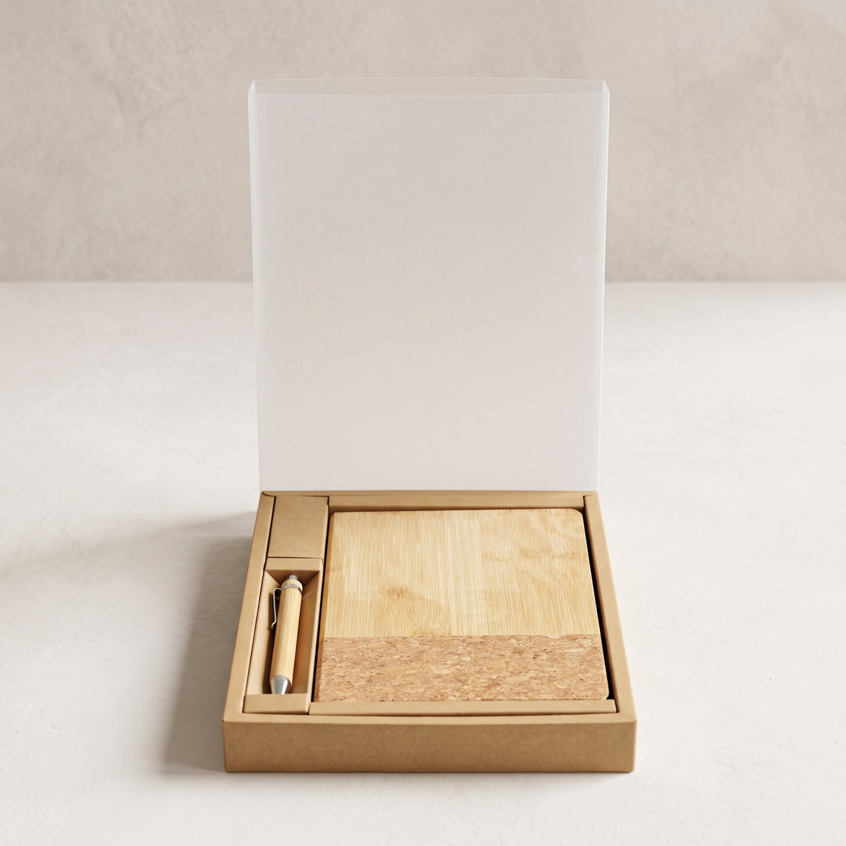 Coffret Exécutif Carnet A5 & Stylo à Bille Personnalisable
