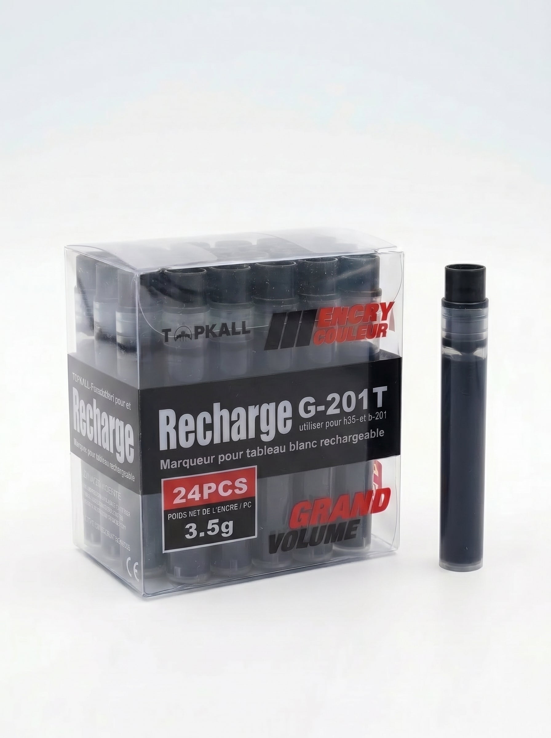 Recharge de Feutre G-201 pour Tableau Blanc – Encre Fluide Haute Qualité
