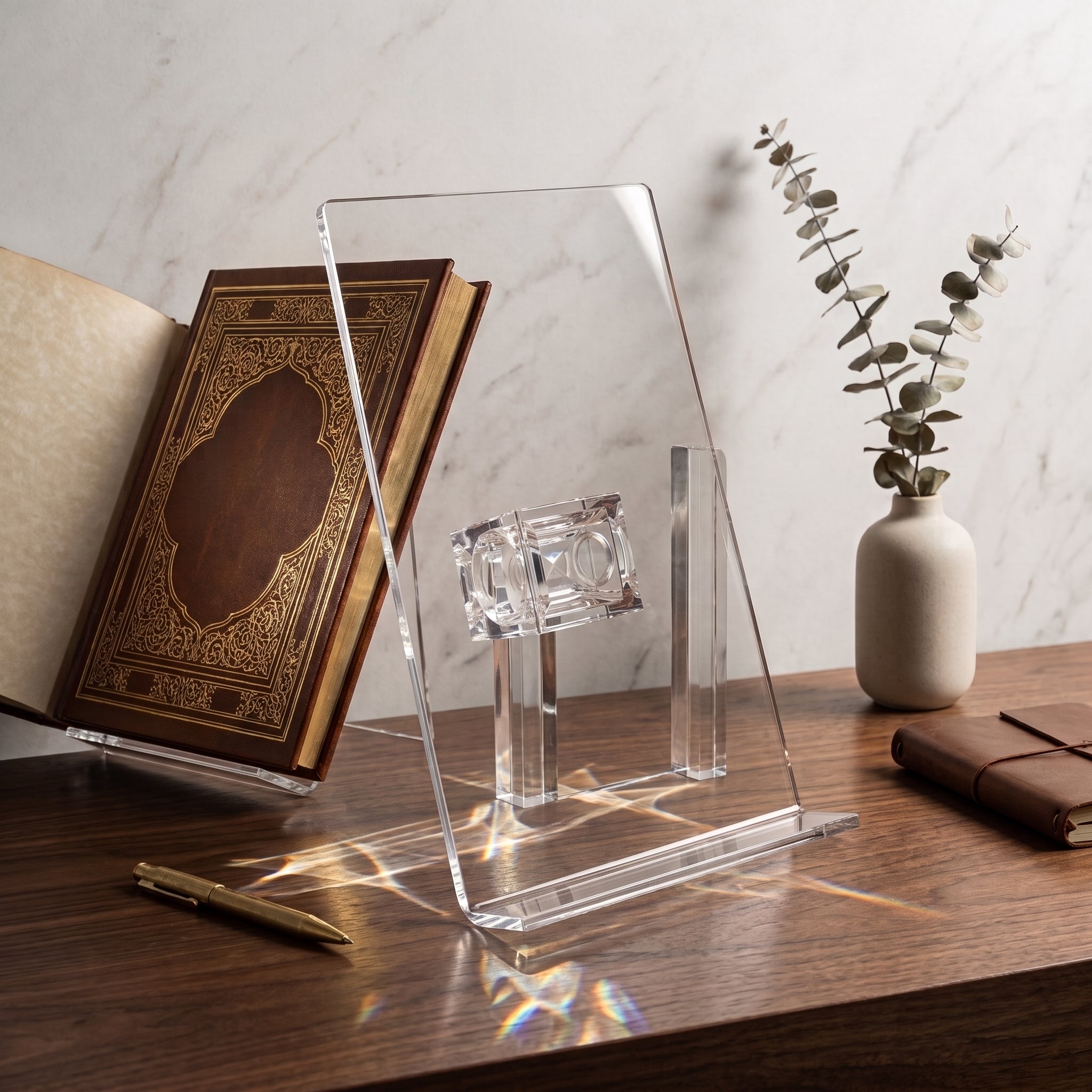 Support Publicitaire Plastique Transparent | Porte-Visuel Acrylique A4 / A5 Image secondaire du produit