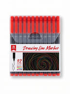 Stylos Feutres Pointe Fine Drawing Line Mobee (12 pcs)