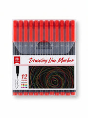 Stylos Feutres Pointe Fine Drawing Line Mobee (12 pcs)