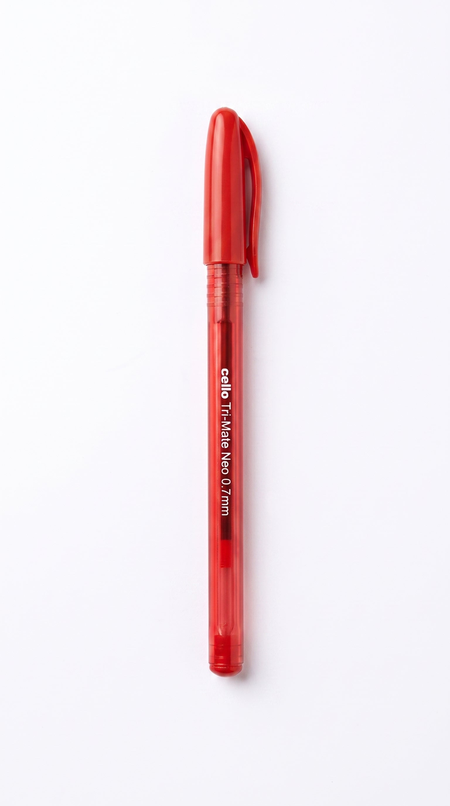 Stylo à bille Cello 0.7mm – Noir et Rouge