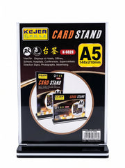Support Publicitaire A6 A5 A4 en Plastique Transparent | KEJEA