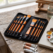 Set de 10 pinceaux Yalong : Kit de Pinceaux Classiques