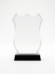 Trophée Verre pour Bureau avec Boite