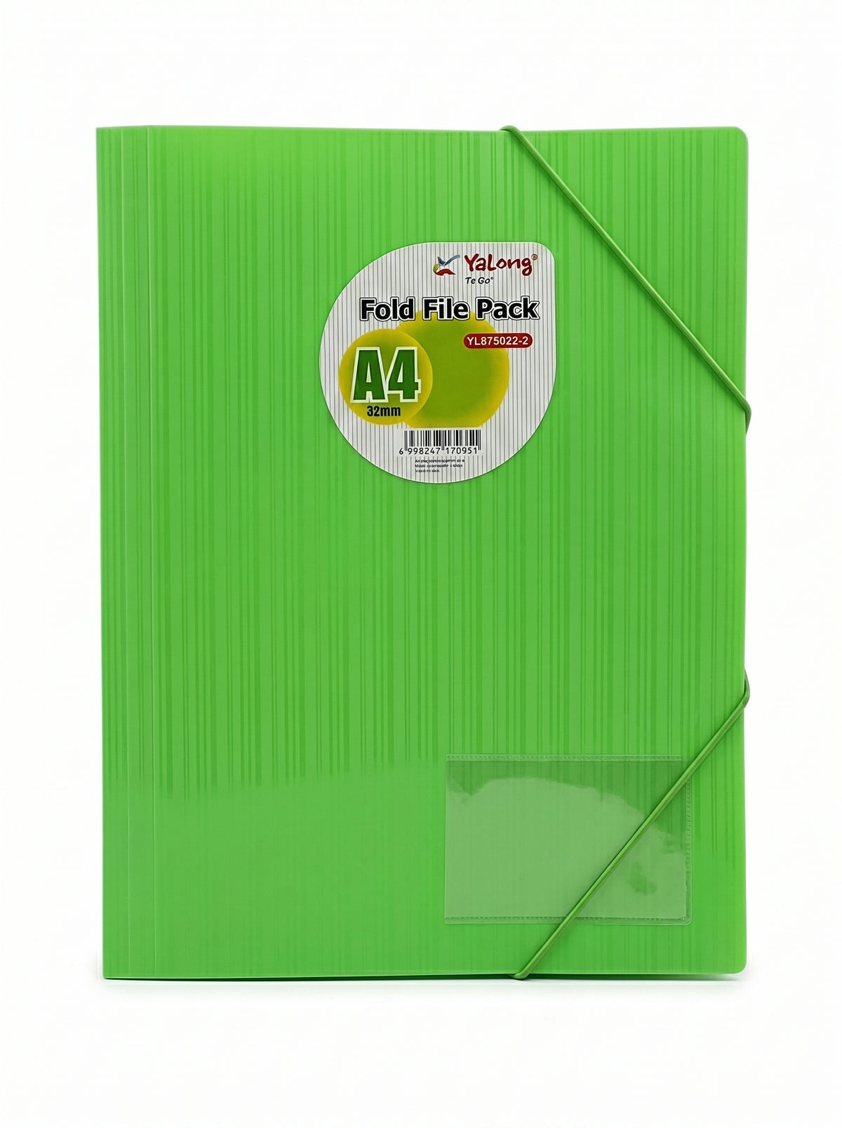 Chemise à Rabat Plastifiée 32mm en Couleur – Pochette de Rangement Haute Qualité