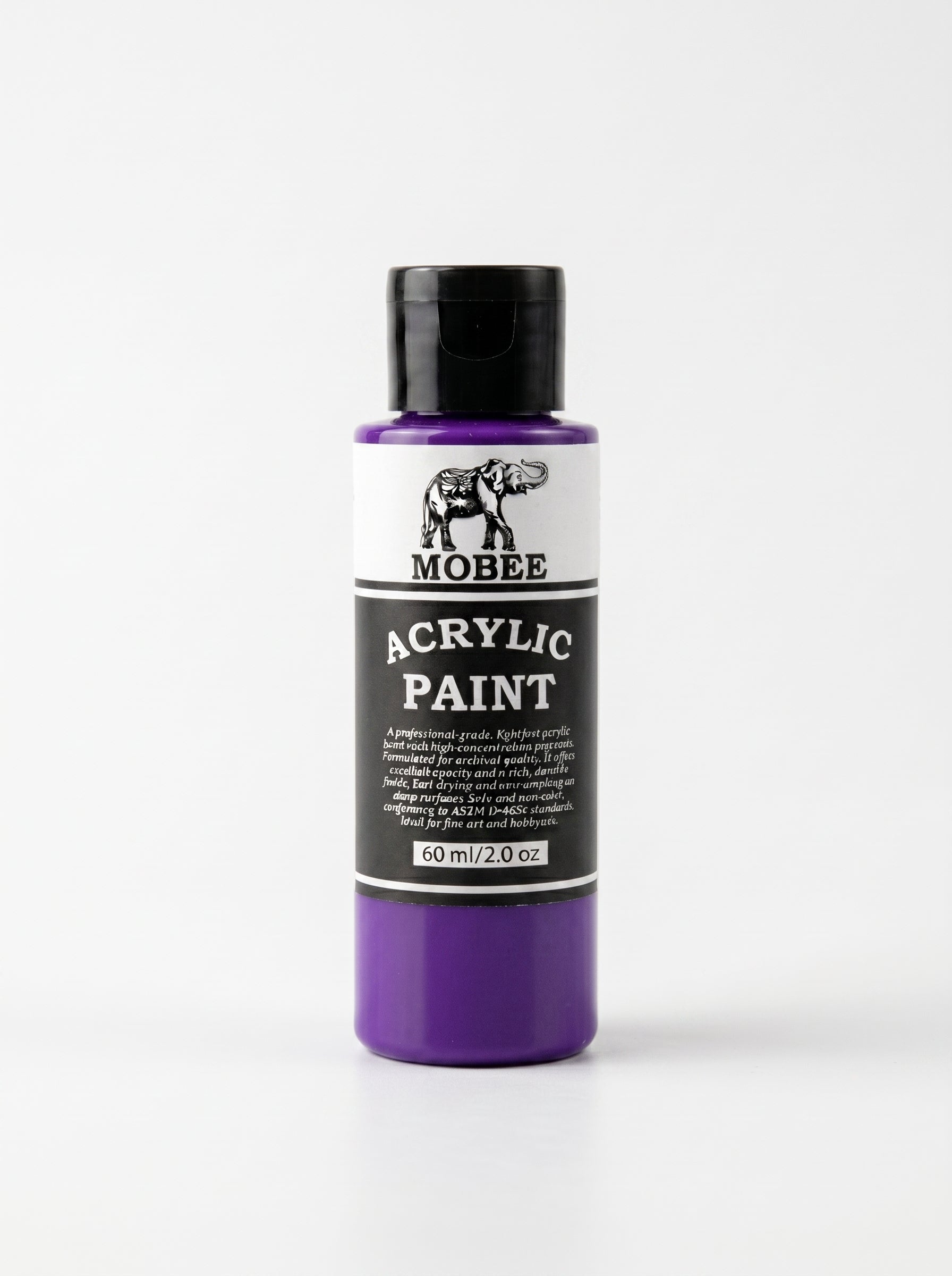 Peinture Acrylique 60ml Mobee - Tube pour Beaux-Arts et DIY